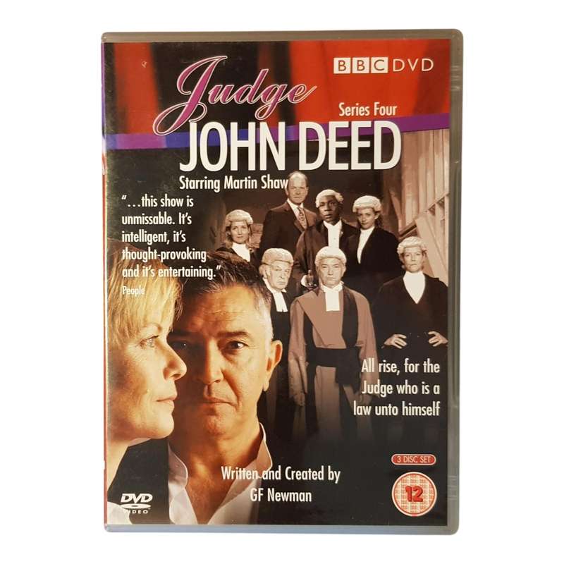 Judge John Deed Complete Series (Seasons 1 to 4) Region 2 DVD Box Sets in Very Good C