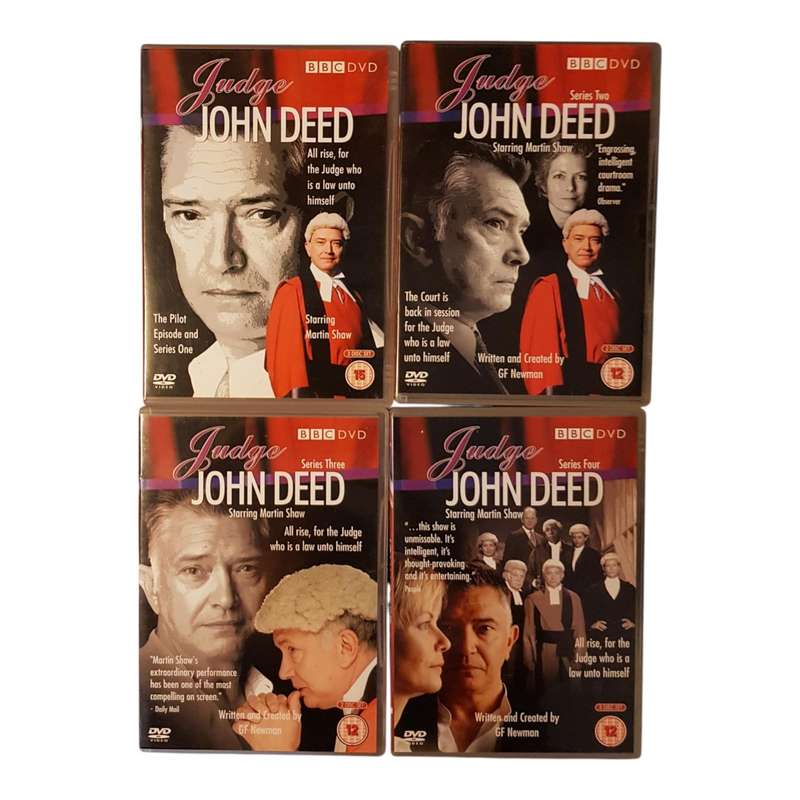 Judge John Deed Complete Series (Seasons 1 to 4) Region 2 DVD Box Sets in Very Good C