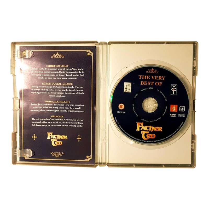 The Best of Father Ted Classic British Comedy DVD Complete in Box Very Good Condition