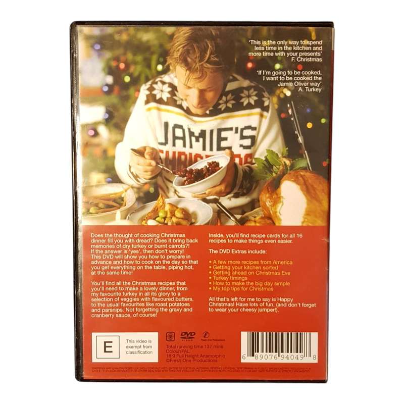 Cook Yourself to a Stress-Free Christmas with Jamie Oliver Very Good Condition