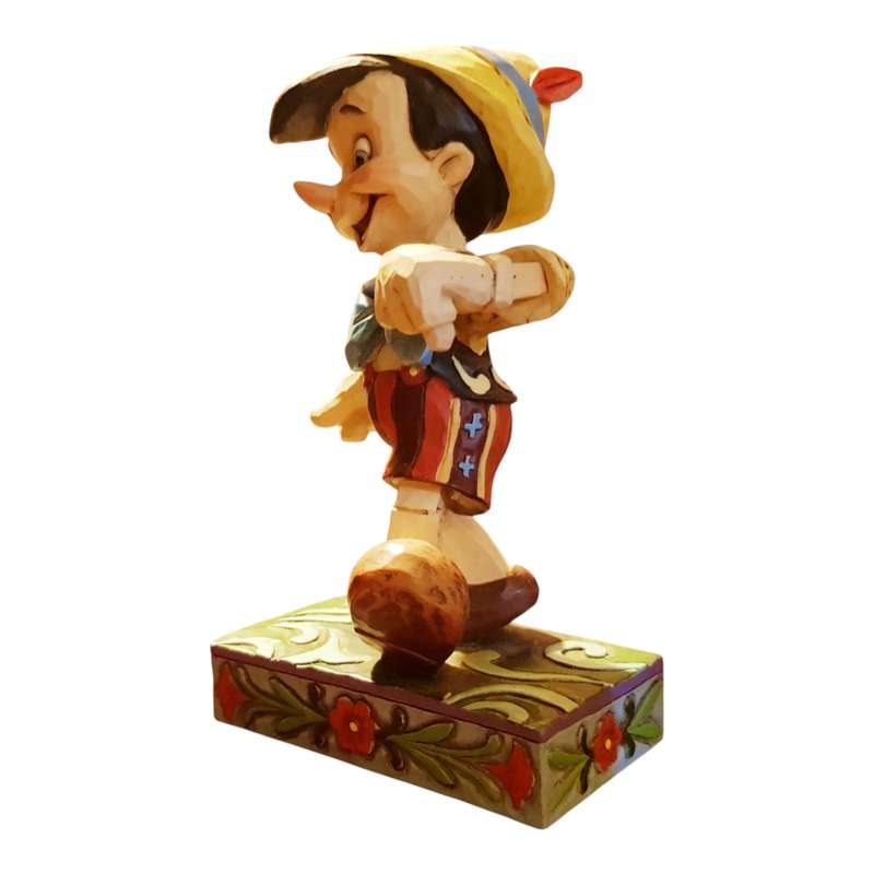 Jim Shore Disney Traditions Figurine Pinocchio Lively Step Collectible Handcrafted