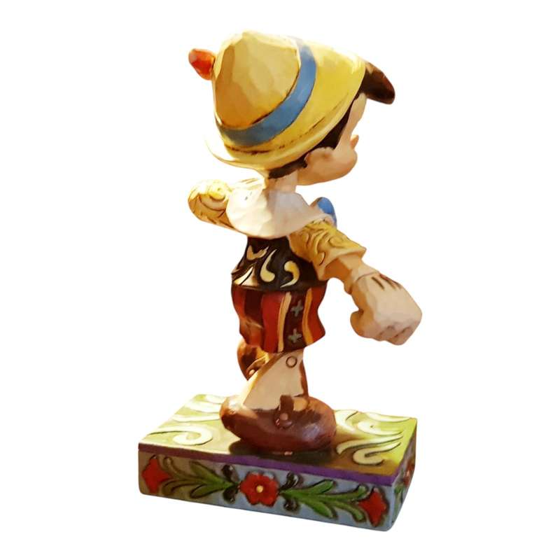 Jim Shore Disney Traditions Figurine Pinocchio Lively Step Collectible Handcrafted