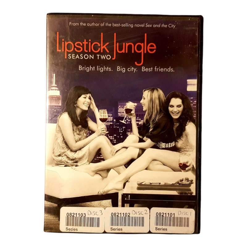 Lipstick Jungle The Complete Series Seasons 1 & 2 6-Disc DVD Set Preloved, Good Condition