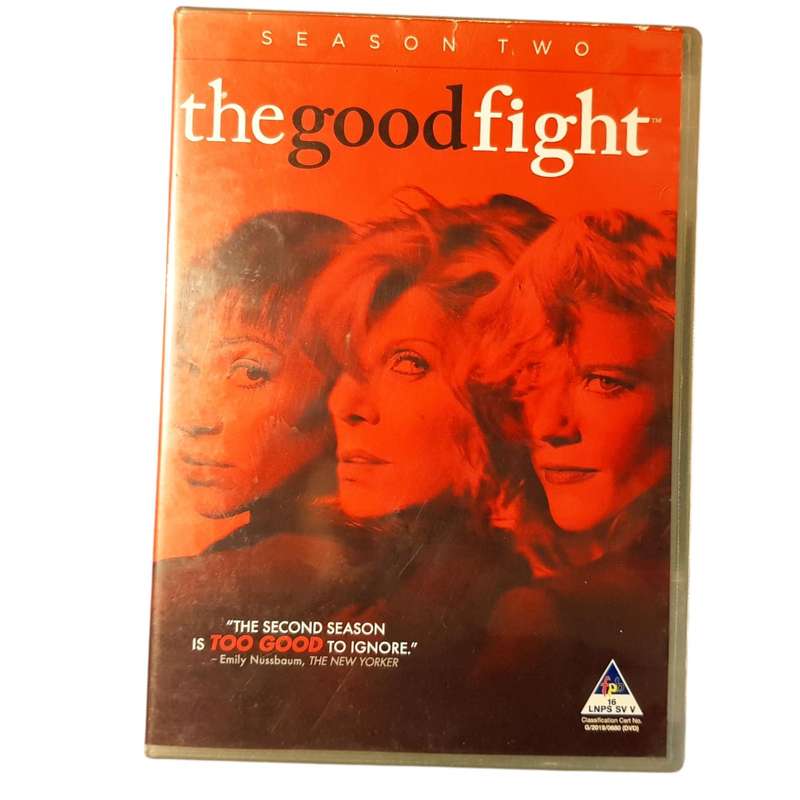 The Good Fight Season 2 DVD Box Set Region 2 Preloved Very Good Condition