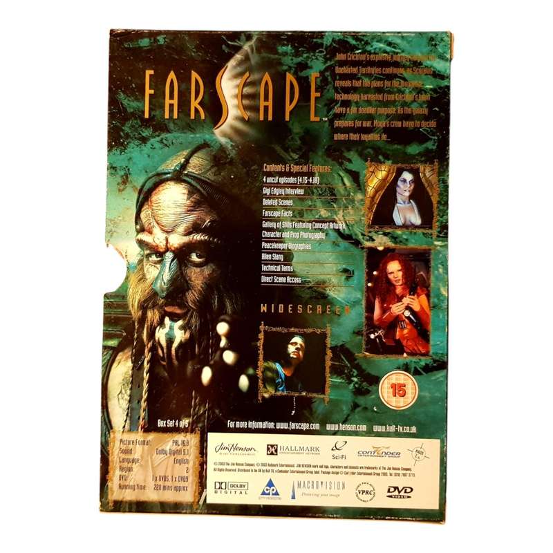 Farscape  Season 4, Collection 4 [DVD] [1999] | Preloved | Very Good Condition