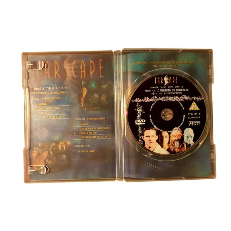 Farscape Double DVD Box Set 4 1999 Jim Henson / Hallmark TV Fantasy Series