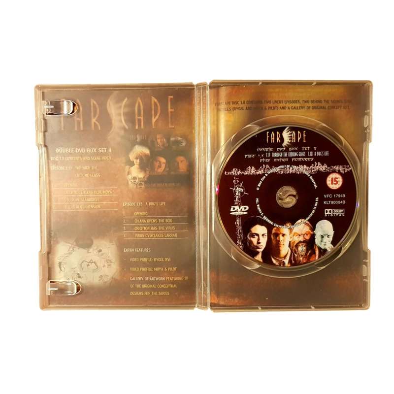 Farscape Double DVD Box Set 4 1999 Jim Henson / Hallmark TV Fantasy Series