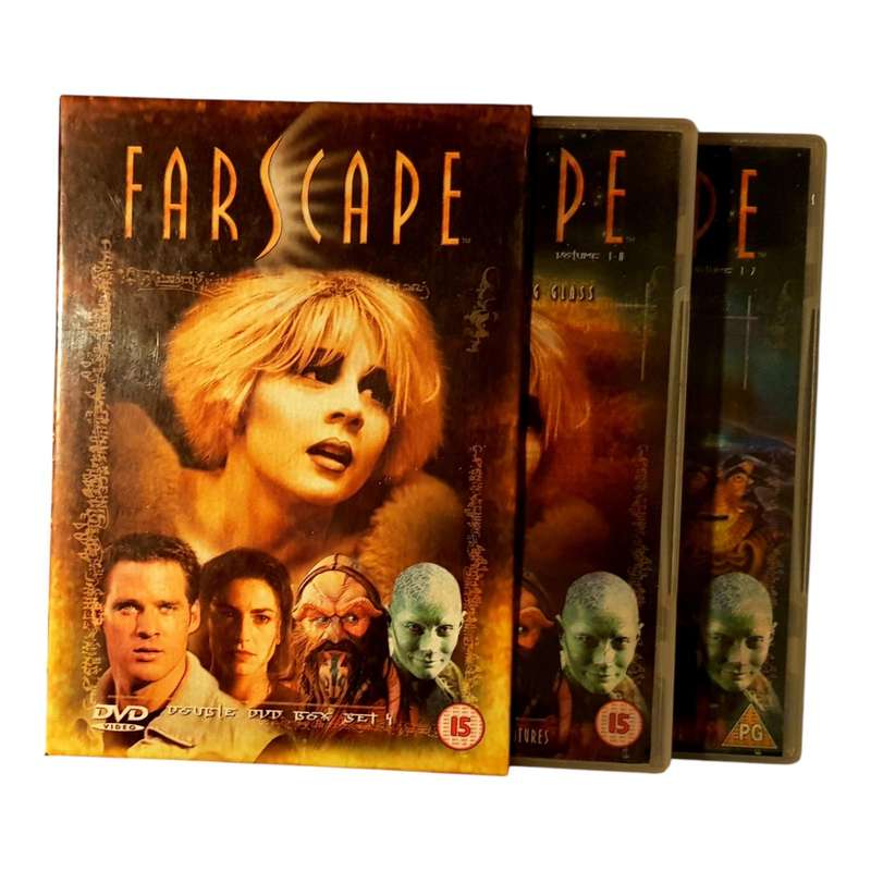 Farscape Double DVD Box Set 4 1999 Jim Henson / Hallmark TV Fantasy Series
