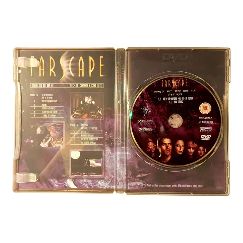 Farscape: Complete Season 4 Box Set 2003 DVD Preloved in Very Good Condition