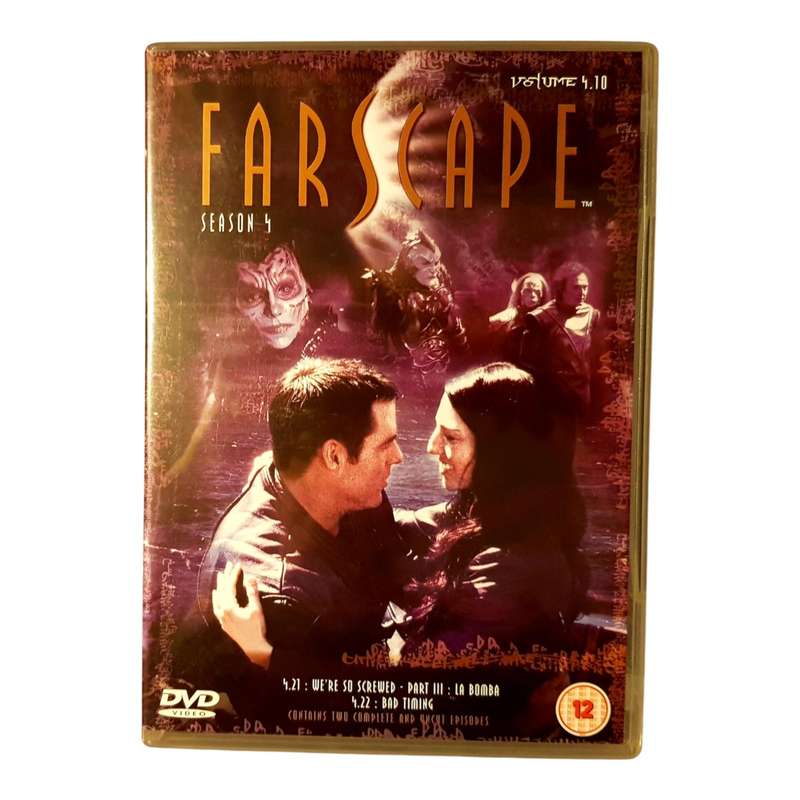 Farscape: Complete Season 4 Box Set 2003 DVD Preloved in Very Good Condition