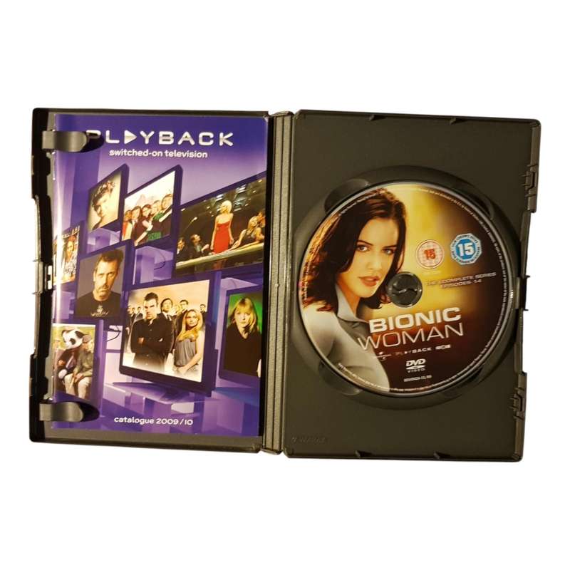 Bionic Woman The Complete Series DVD Box Set Region 2 Preloved in Very Good Condition