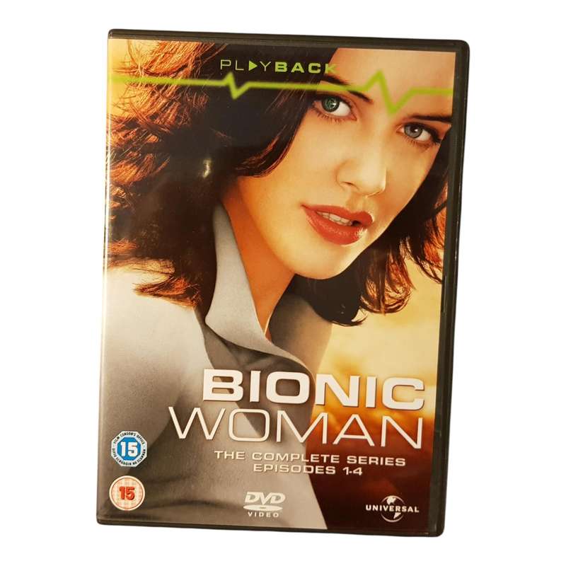 Bionic Woman The Complete Series DVD Box Set Region 2 Preloved in Very Good Condition