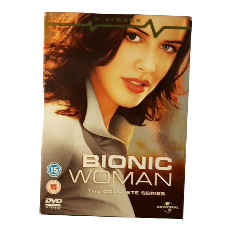 Bionic Woman The Complete Series DVD Box Set Region 2 Preloved in Very Good Condition