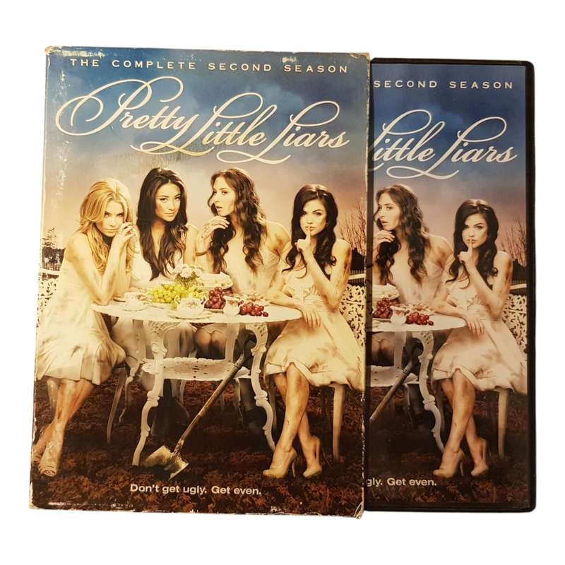 Pretty Little Liars Seasons 1 to 4 4 x DVD Box Sets 22 Discs Region 2 Very Good Condition