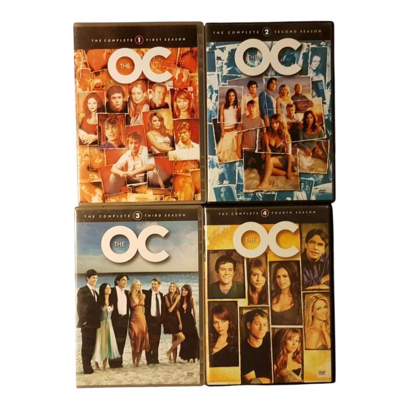The OC Seasons 1 to 4 Complete Series 4 DVD Box Set Across 25 Discs Region 2