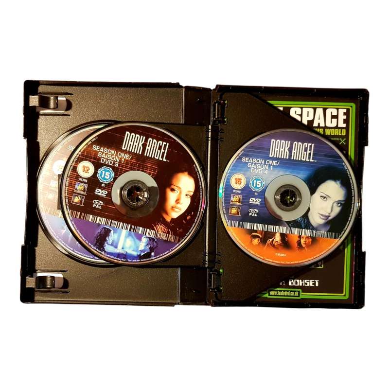 Dark Angel Complete Season 1 & 2 DVD Box Sets 12 Discs Region 2 Very Good Condition