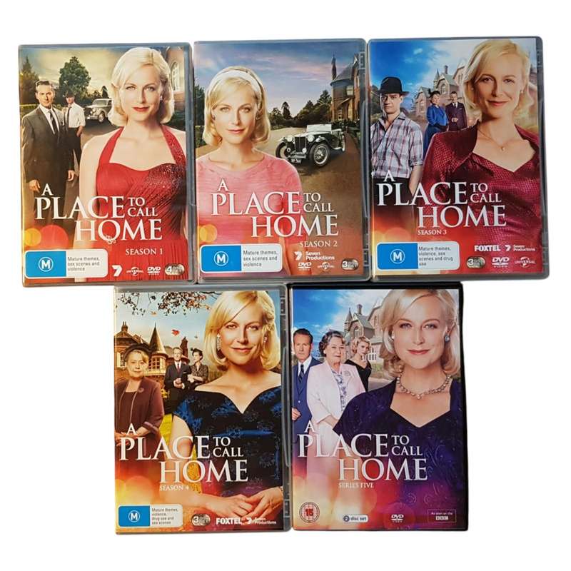 A Place to Call Home  Seasons 1-5 DVD Box Set Acclaimed Australian Drama Series Region 2
