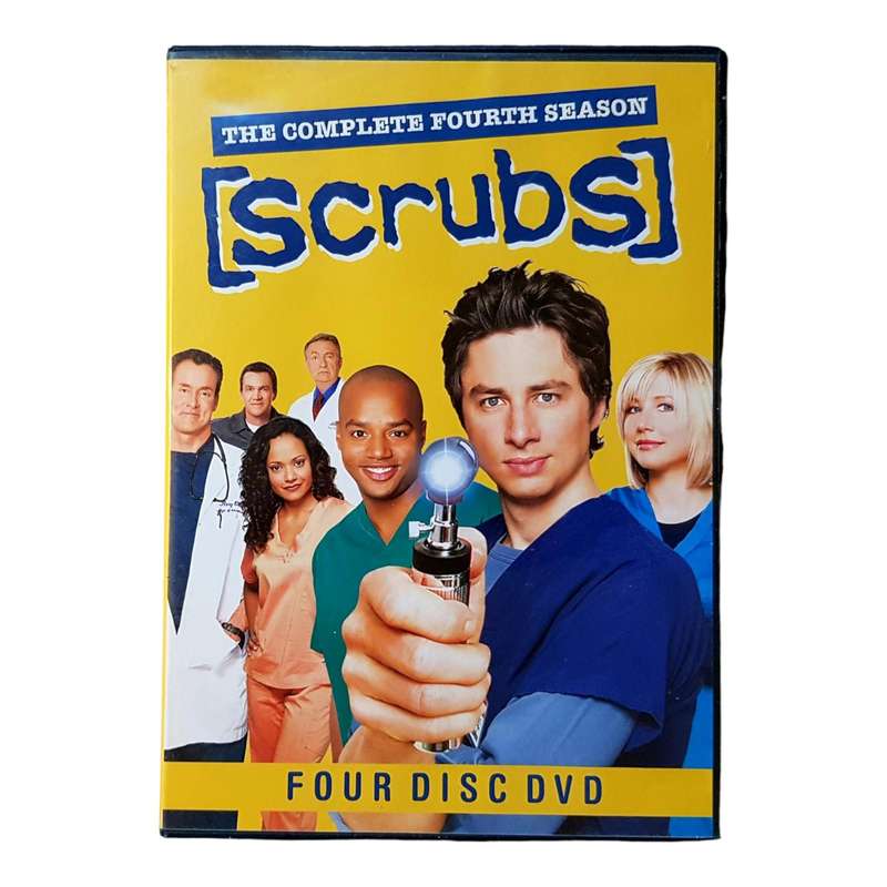 Scrubs Seasons 1 to 6 DVD Box Set Collection Region 2 Very Good Condition 24 Discs