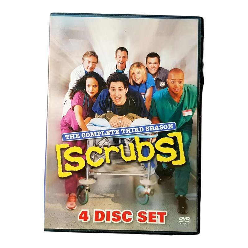 Scrubs Seasons 1 to 6 DVD Box Set Collection Region 2 Very Good Condition 24 Discs