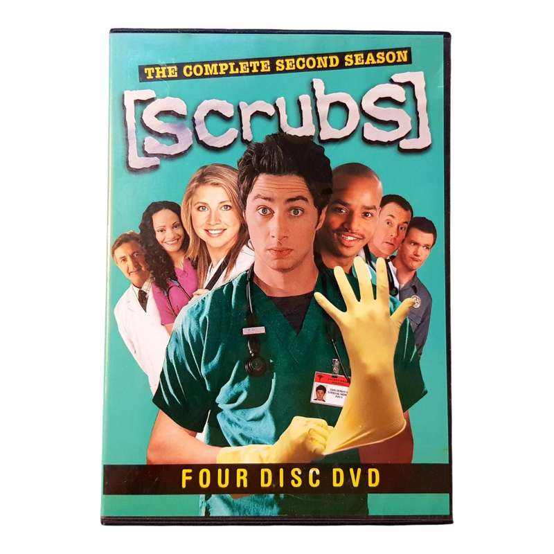 Scrubs Seasons 1 to 6 DVD Box Set Collection Region 2 Very Good Condition 24 Discs