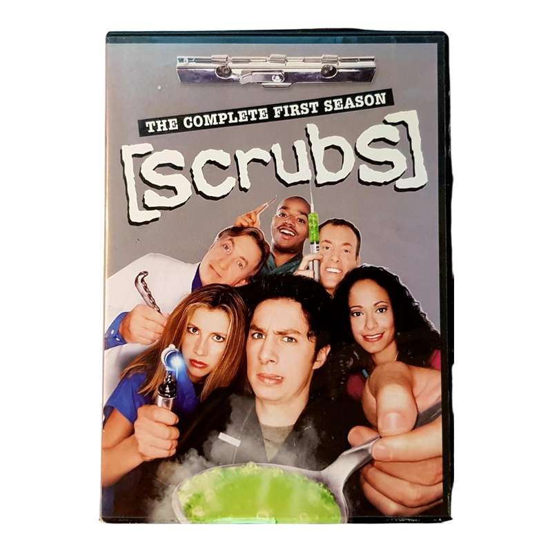 Scrubs Seasons 1 to 6 DVD Box Set Collection Region 2 Very Good Condition 24 Discs