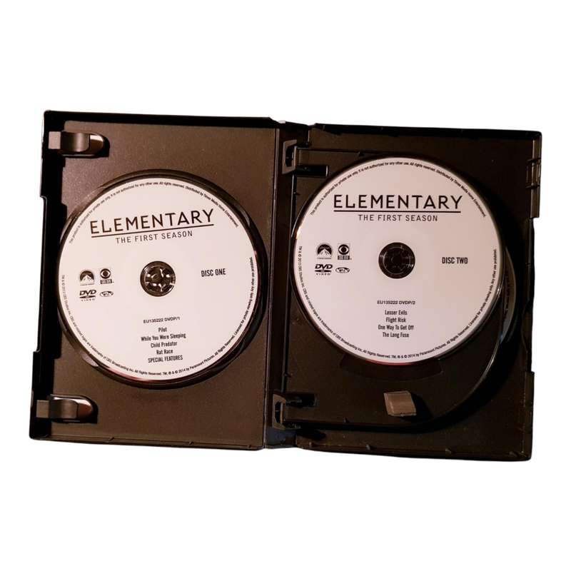 Elementary  Season 1 & 2 DVD Box Sets  Preloved  Very Good Condition  Region 2