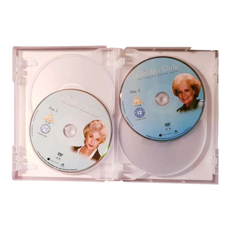 The Golden Girls  Seasons 1 & 2  2 x DVD Box Sets  Region 2  Very Good Condition