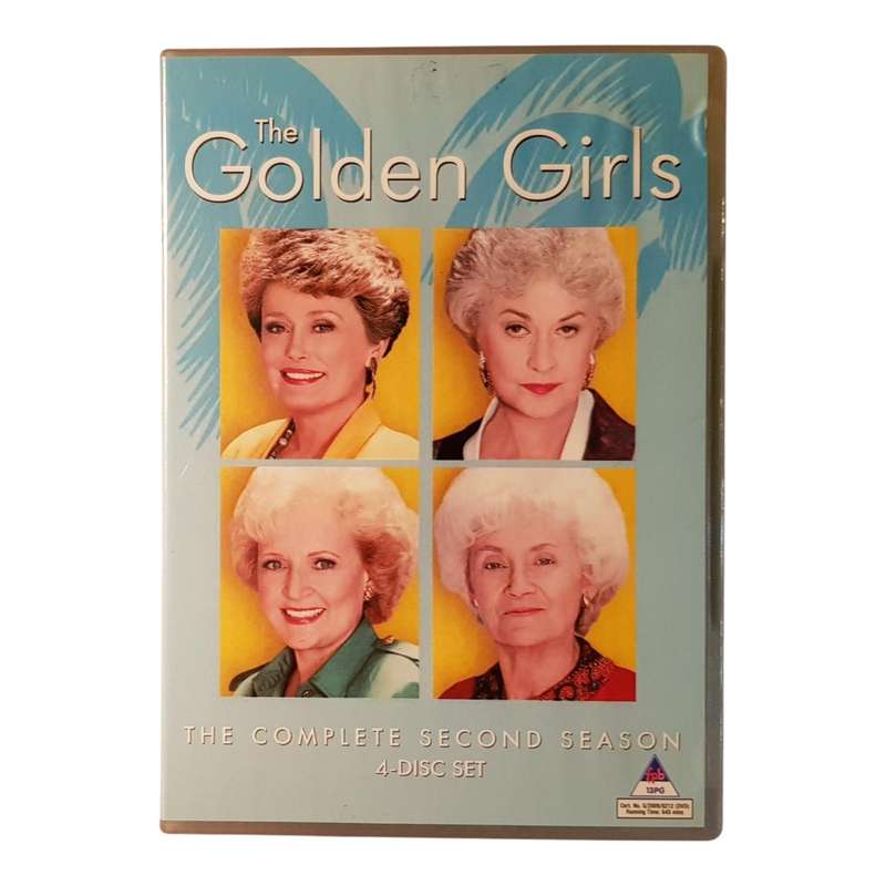 The Golden Girls  Seasons 1 & 2  2 x DVD Box Sets  Region 2  Very Good Condition