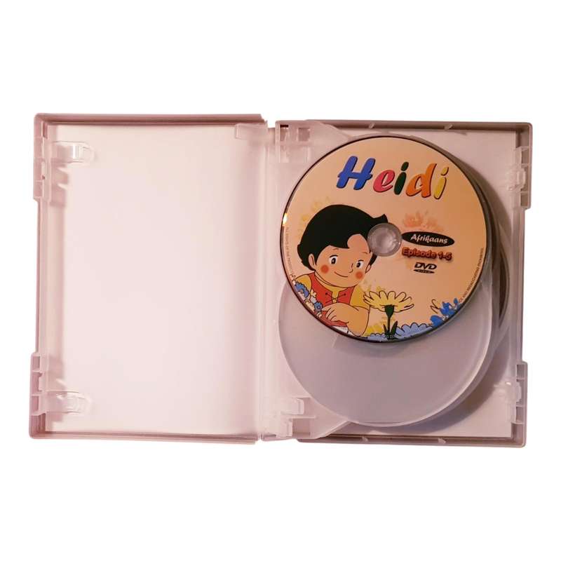 Heidi  Reeks 1-25  5-DVD Stel  Preloved  Baie Goeie Toestand  Afrikaans