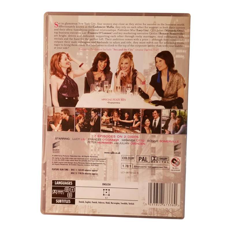 Cashmere Mafia  The Complete Series  DVD Box Set  Good Condition  Region 2
