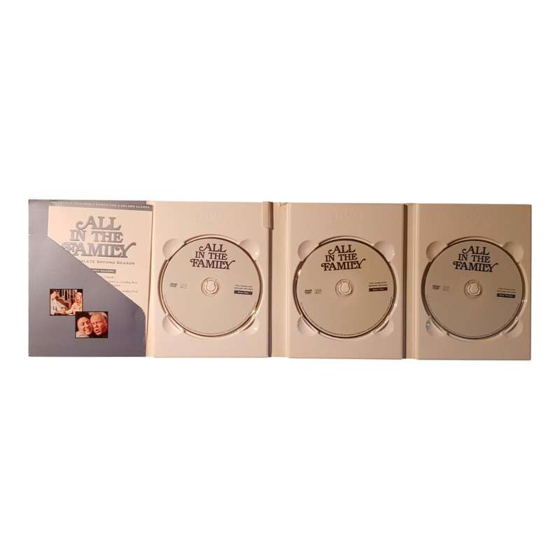 All In The Family  Season 1 & 2  DVD Box Sets  Region 1  Preloved  Very Good Condition