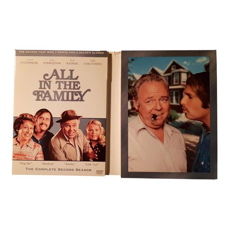 All In The Family  Season 1 & 2  DVD Box Sets  Region 1  Preloved  Very Good Condition