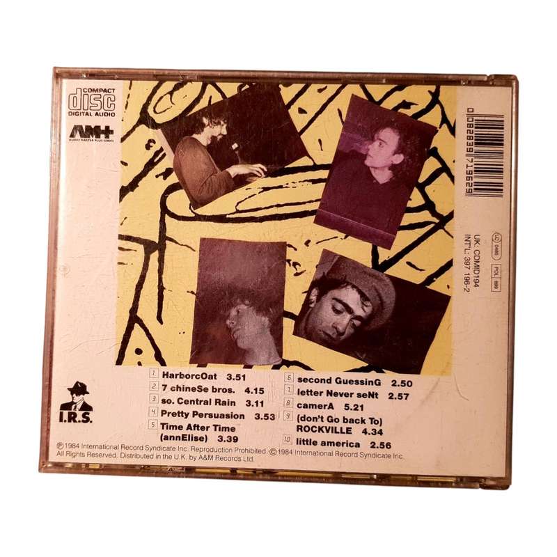 R.E.M.  Reckoning CD | 1984 Alternative Rock Classic | Includes So. Central Rain |  Good Condition