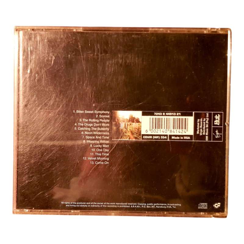 The Verve  Urban Hymns CD | Britpop Masterpiece | Includes Bitter Sweet Symphony