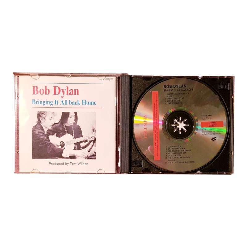 Bob Dylan Bringing It All Back Home CD | Folk Rock Landmark | Includes Subterranean Homesick Blues"