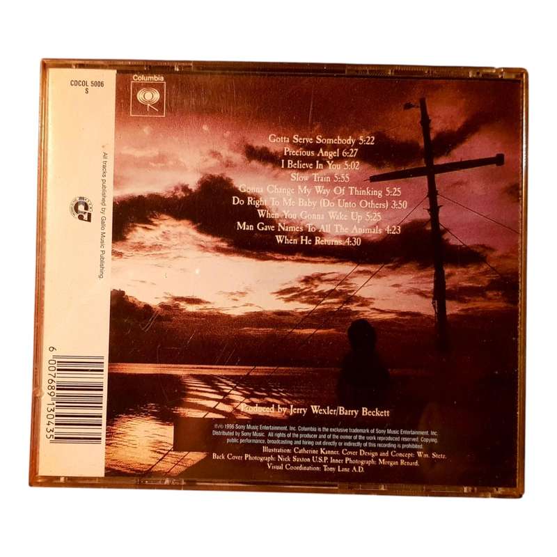 Bob Dylan  Slow Train Coming CD | 1979 Gospel Rock Album | Includes Gotta Serve Somebody