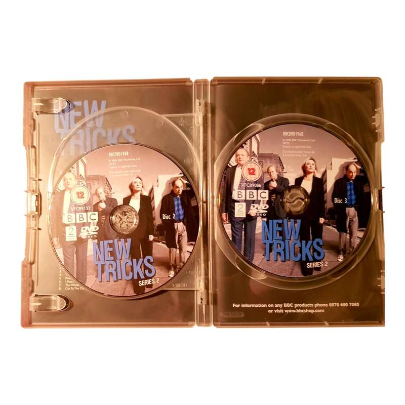 New Tricks  Seasons 1 & 2  DVD Box Sets  Region 2  Preloved  Very Good Condition