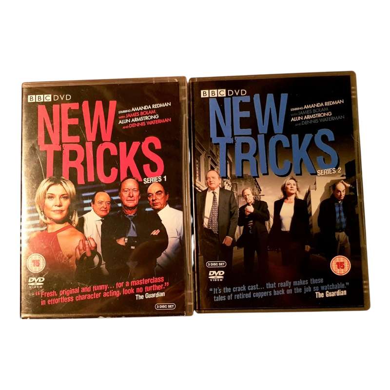 New Tricks  Seasons 1 & 2  DVD Box Sets  Region 2  Preloved  Very Good Condition
