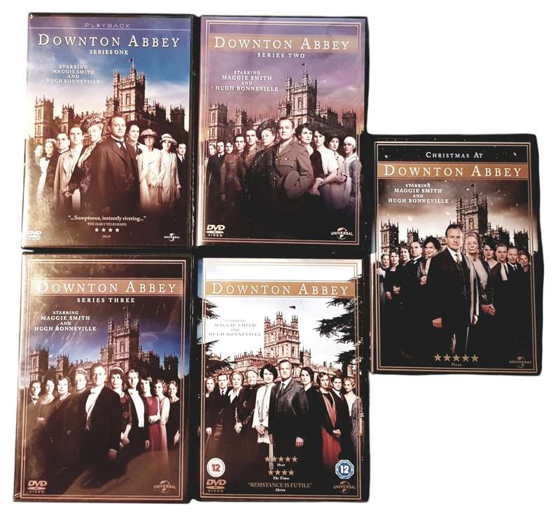 Downton Abbey Seasons 1 to 4 + Christmas Specials DVD Box Sets  Region 2
