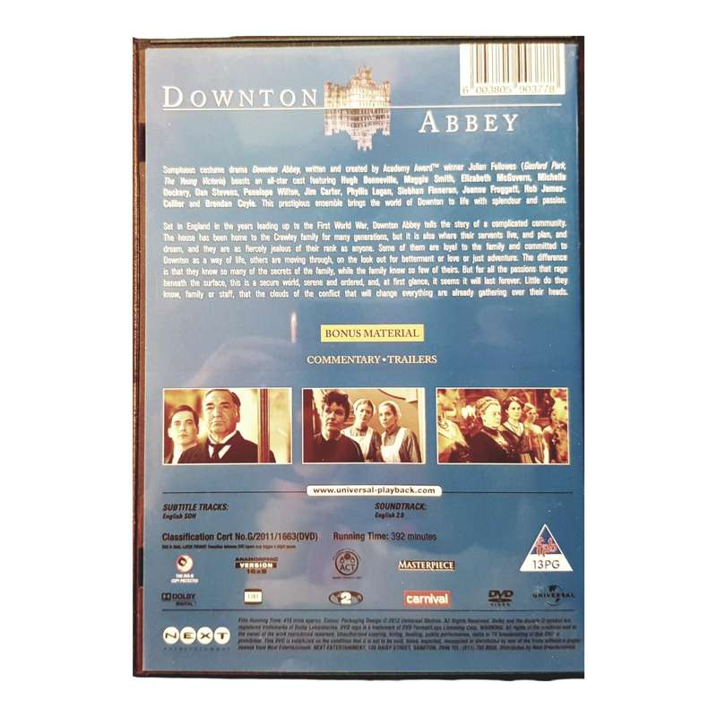 Downton Abbey Seasons 1 to 4 + Christmas Specials DVD Box Sets  Region 2