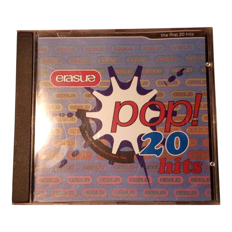 Erasure Pop! The First 20 Hits Synthpop Classics CD Very Good Condition
