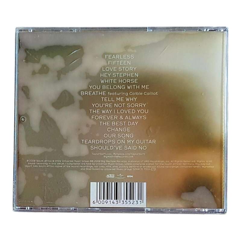 Taylor Swift Fearless CD Country Pop Breakthrough Album Good Condition