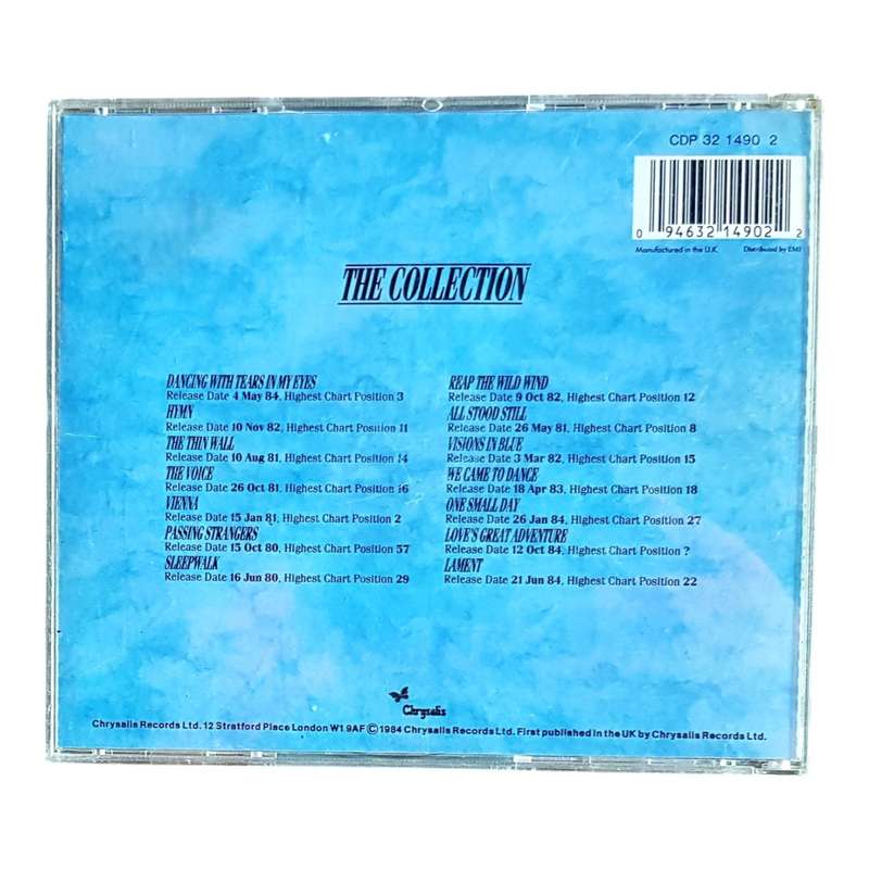 Ultravox  The Collection CD Synthpop & New Wave Classics Good Condition
