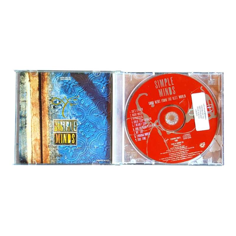 Simple Minds Good News From The Next World CD 90s Rock & New Wave Good Condition