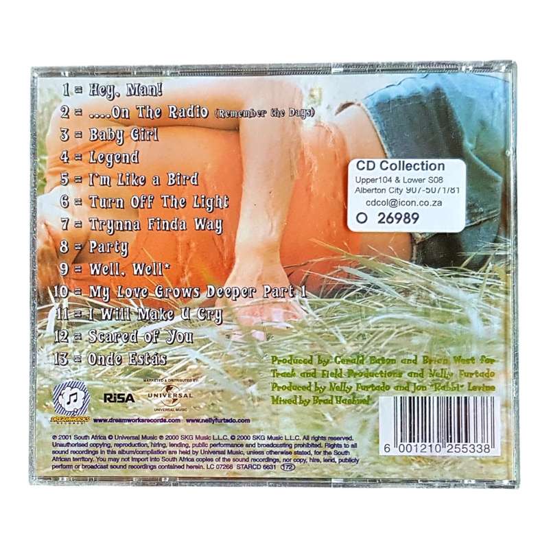 Nelly Furtado  Whoa, Nelly! CD | Debut Breakthrough Album | Includes Im Like a Bird