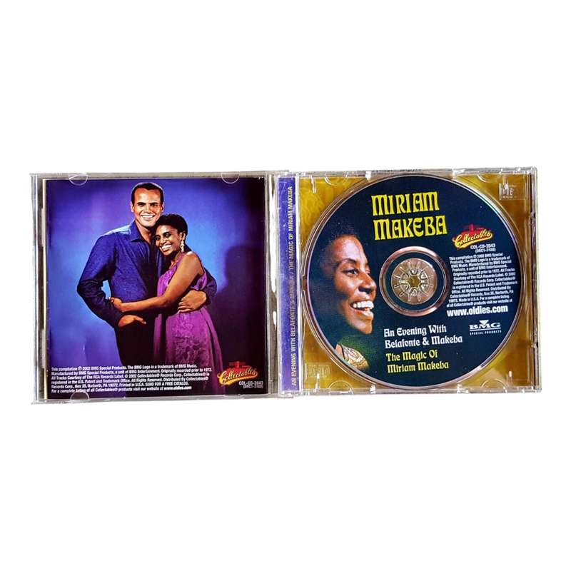 An Evening With Belafonte / Makeba & The Magic Of Makeba CD Good Condition
