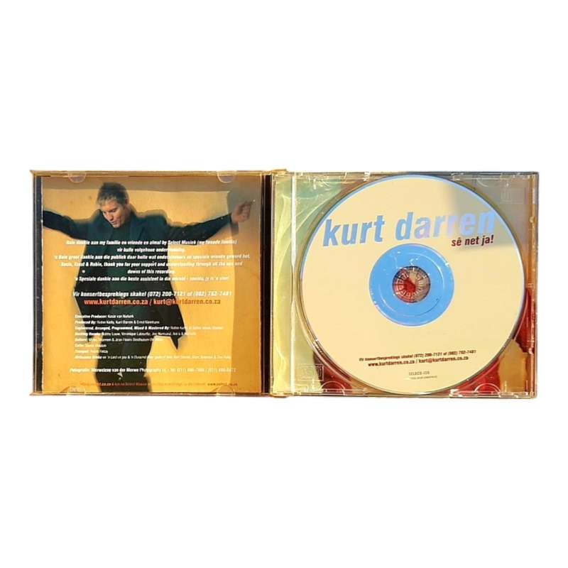 Kurt Darren  Se Net Ja CD Goeie Toestand