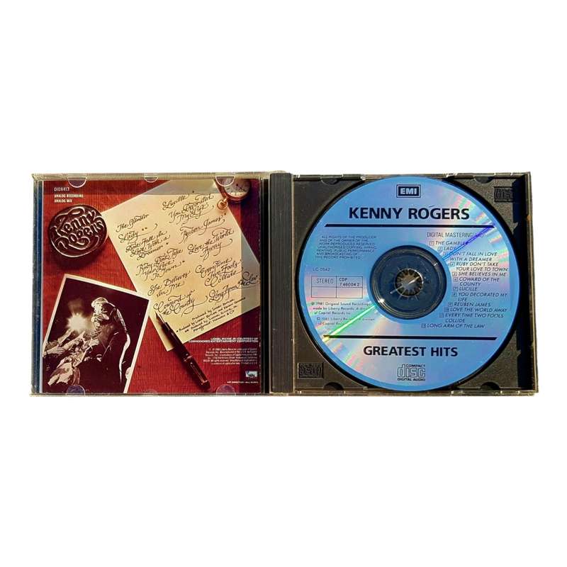 Kenny Rogers  Greatest Hits CD Country Pop Classics Good Condition