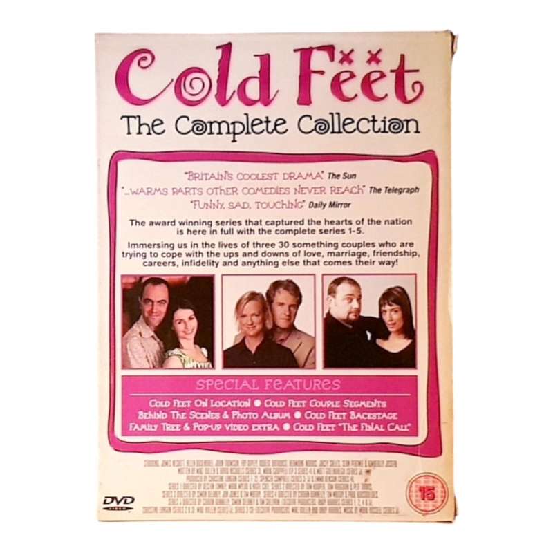 Cold Feet  The Complete Collection DVD Box Set Region 2 Very Good Condition