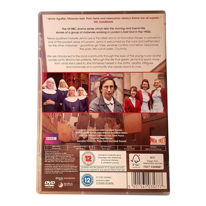 Call The Midwife Seasons 1 & 2 + Christmas Specials DVD Box Set | Region 2 Very Good Condition